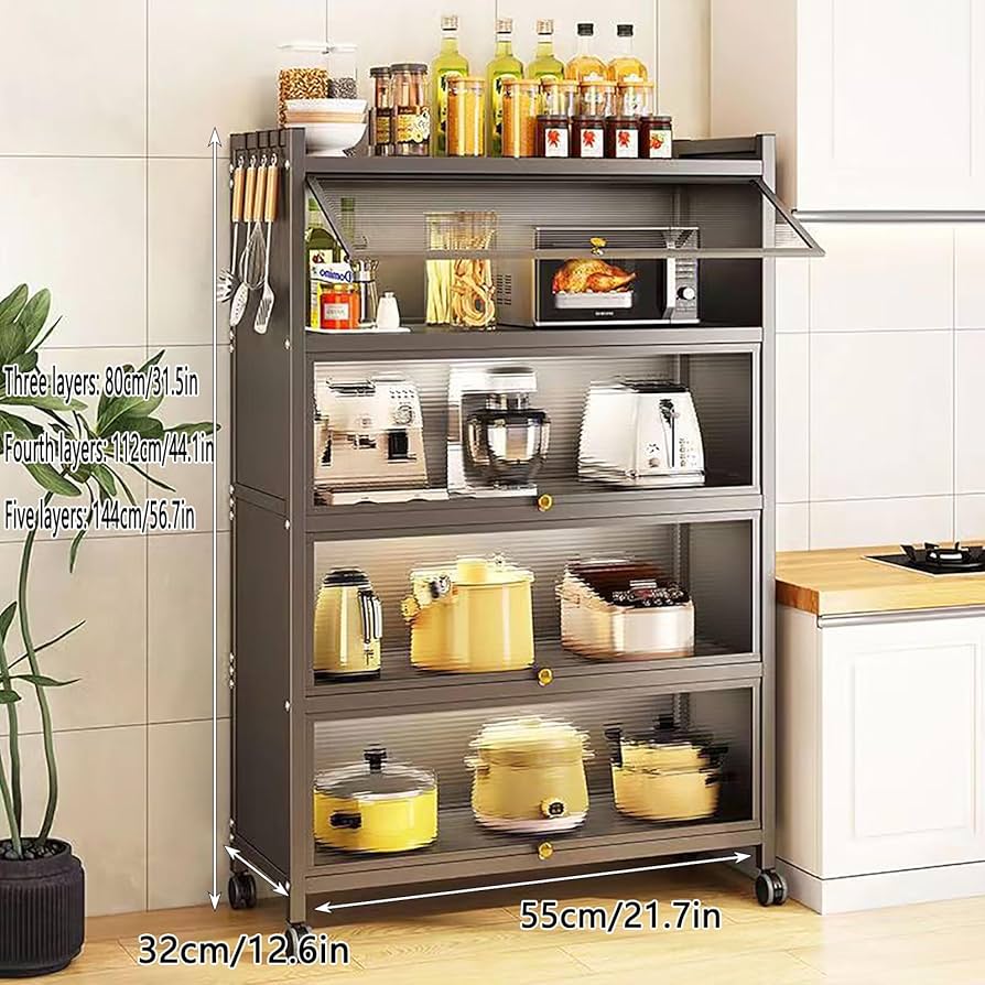 Mettalic kitchen organiser