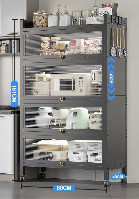 Mettalic kitchen organiser