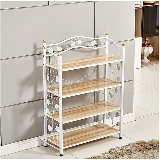 metallic kitchen or shoe rack