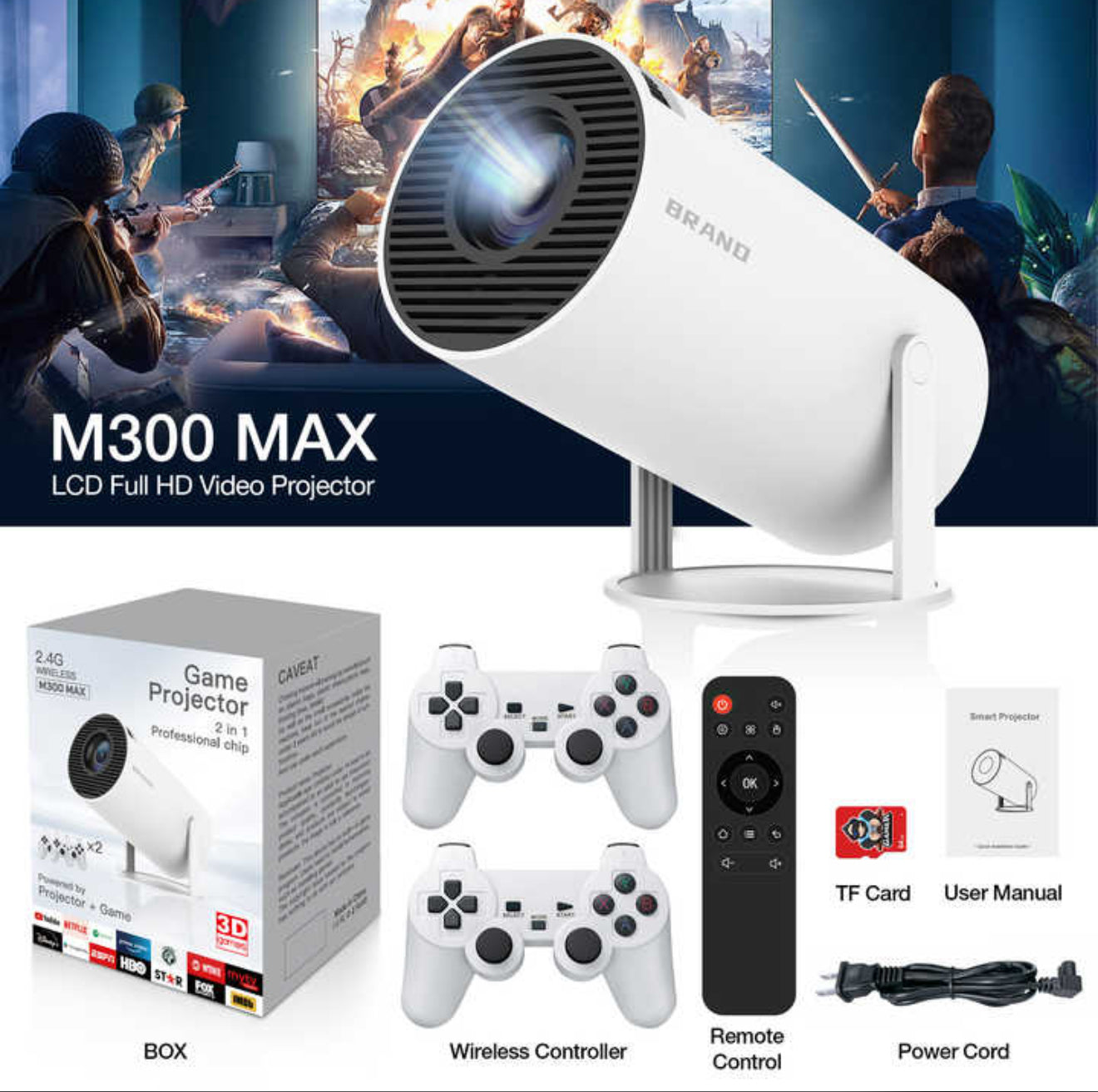 Android projector with wifi