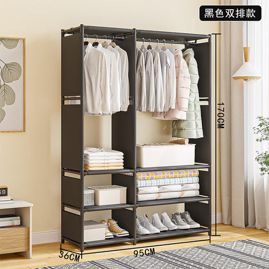 2IN 1 wardrobe and shoe rack