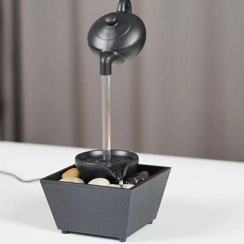mini water fall decor pots
