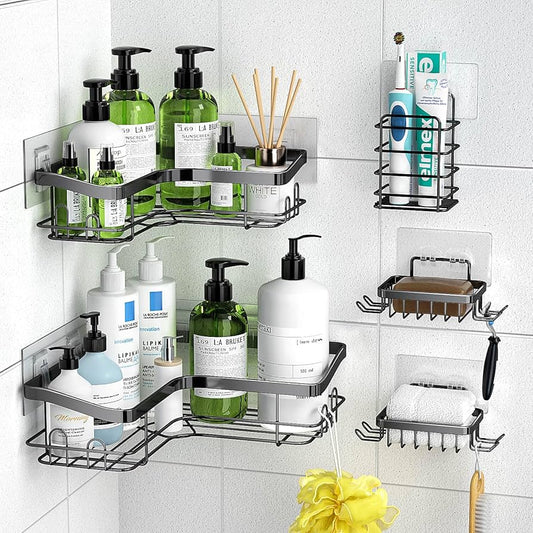 5piece shower caddy